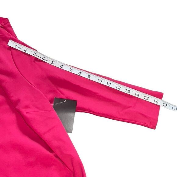 Boston Proper Cutout Fuschia Pink Sheath Dress SMALL NWT - Picture 14 of 15